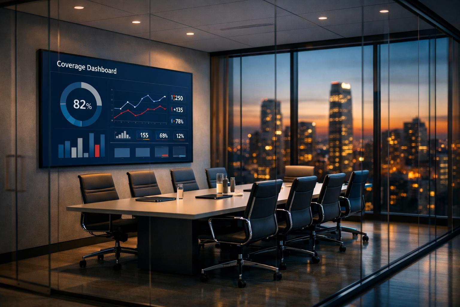 Modern professional workspace symbolizing 1099 consultant coverage for growing firms